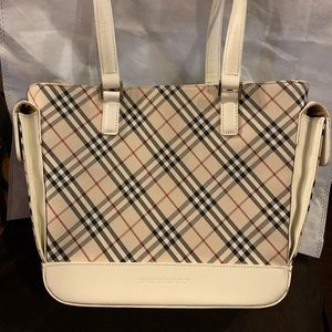 Burberry Shoulder Bag Side Flap pocket Zip Tote